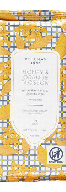 Beekman 1802 Honey & Orange Blossom Face Wipes Beekman 1802 Honey & Orange Blossom Face Wipes